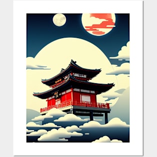 Temple in the Sky Posters and Art